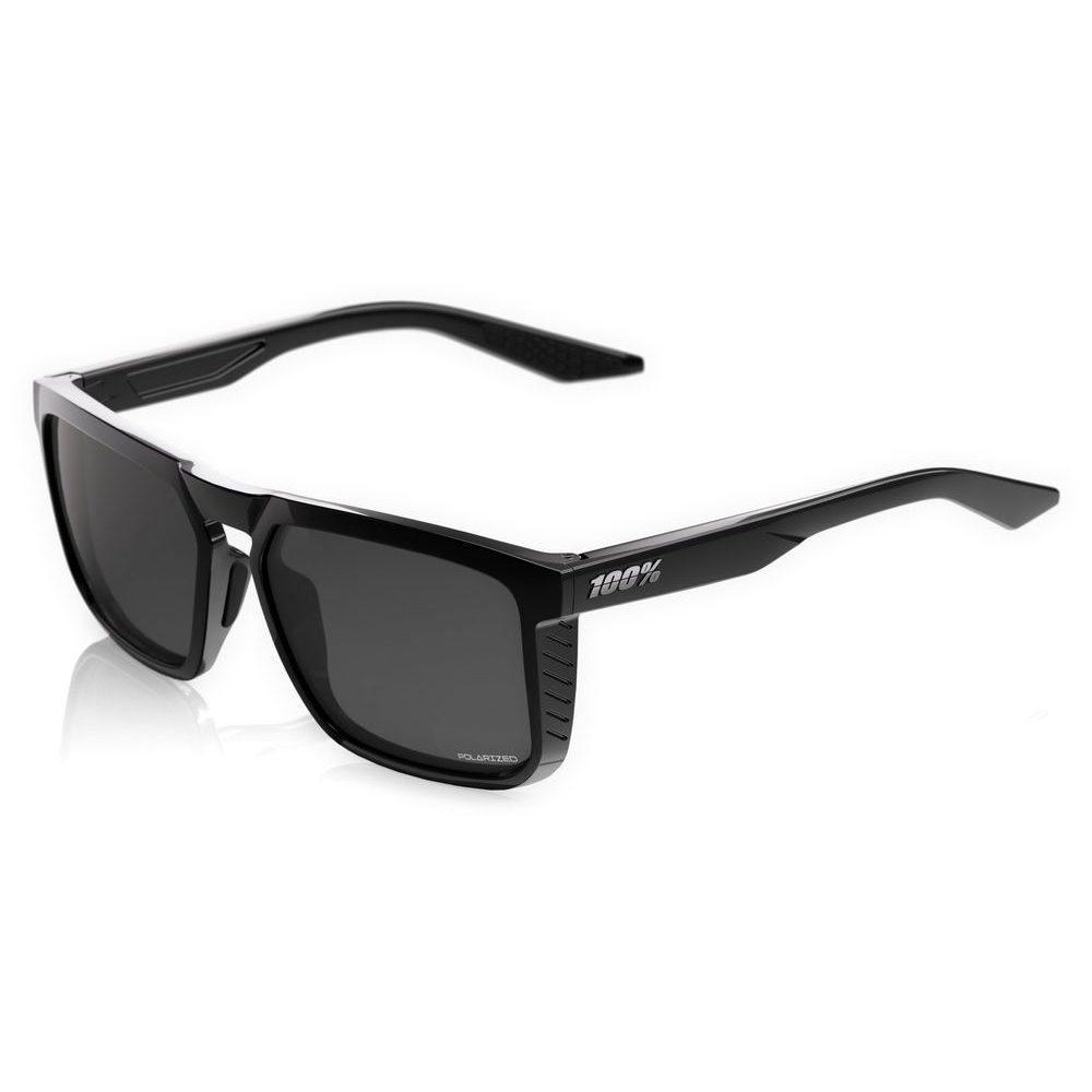 RENSHAW Polished Black  - Grey Polarized  Lens