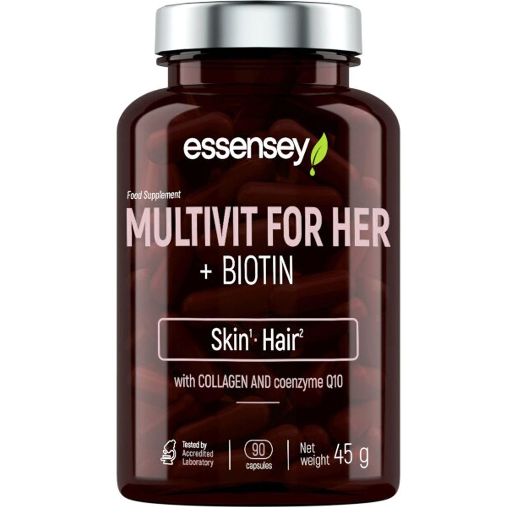 ESSENSEY Multivitamíny pro ženy s Biotinem - 90 kapslí