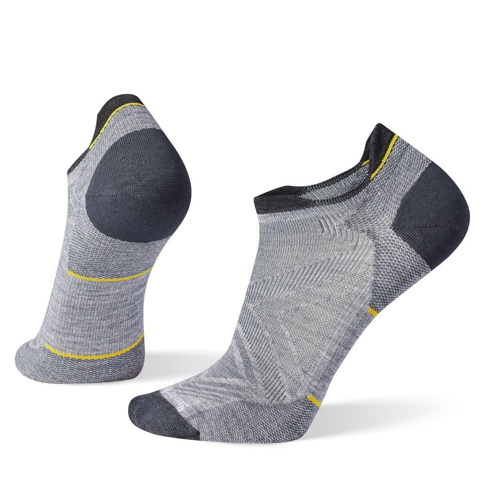 Run Zero Cushion Low Ankle Socks Run LIGHT GRAY
