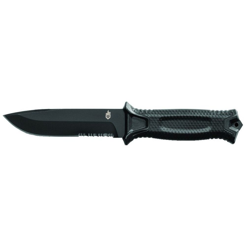 Strongarm Fixed Serrated Black