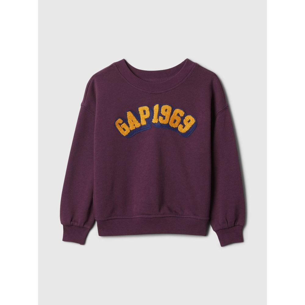 Baby mikina s logem Fialová