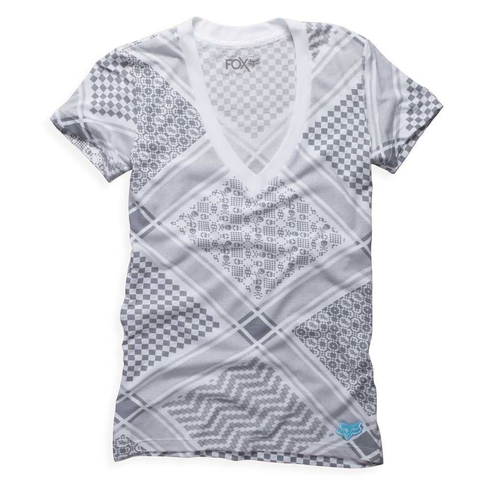 53884 008 Top Dolla V Neck - Tričko s potiskem