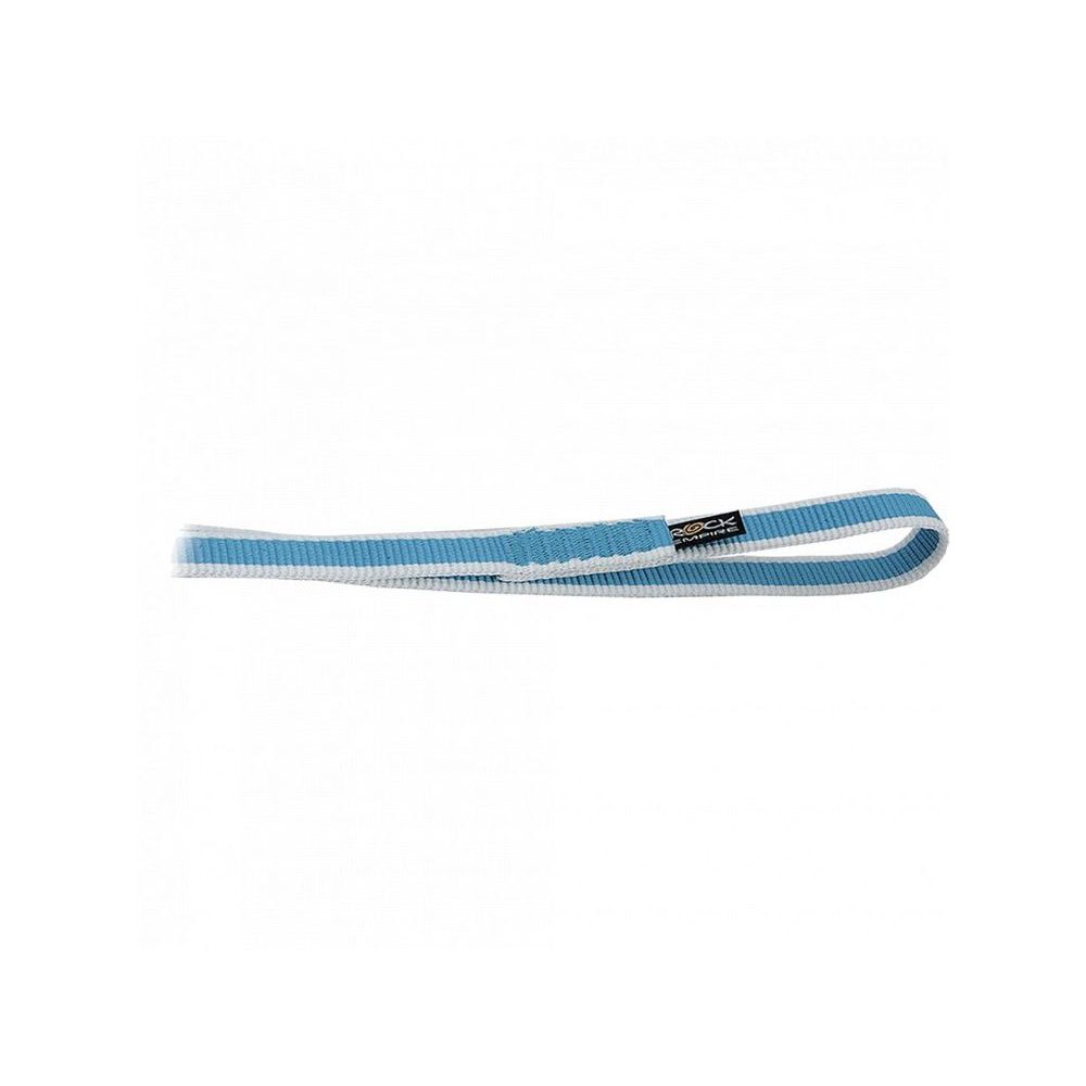 Expresní smyčka PA 20mm/31cm, Azurová