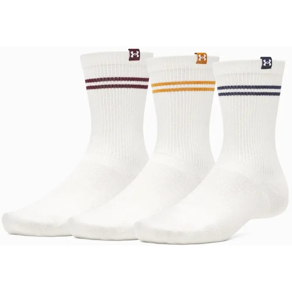 UA Sportswear Cotton Nv Crew-WHT