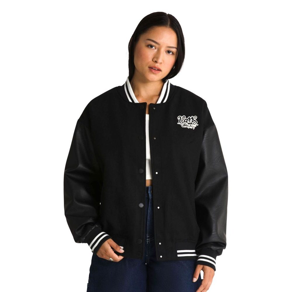 VARSITY CLUB BOMBER Black