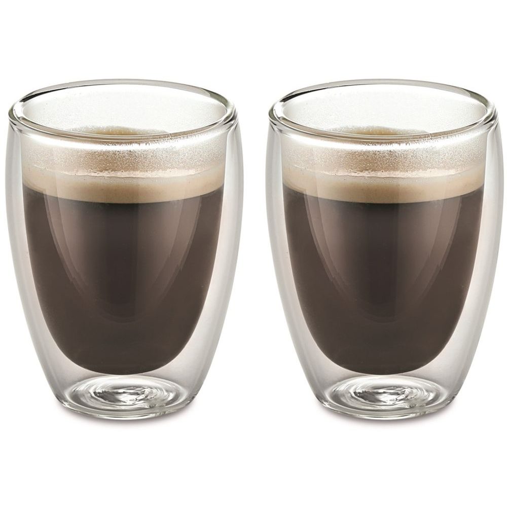 Sada sklenic z dvojitého skla 150 ml