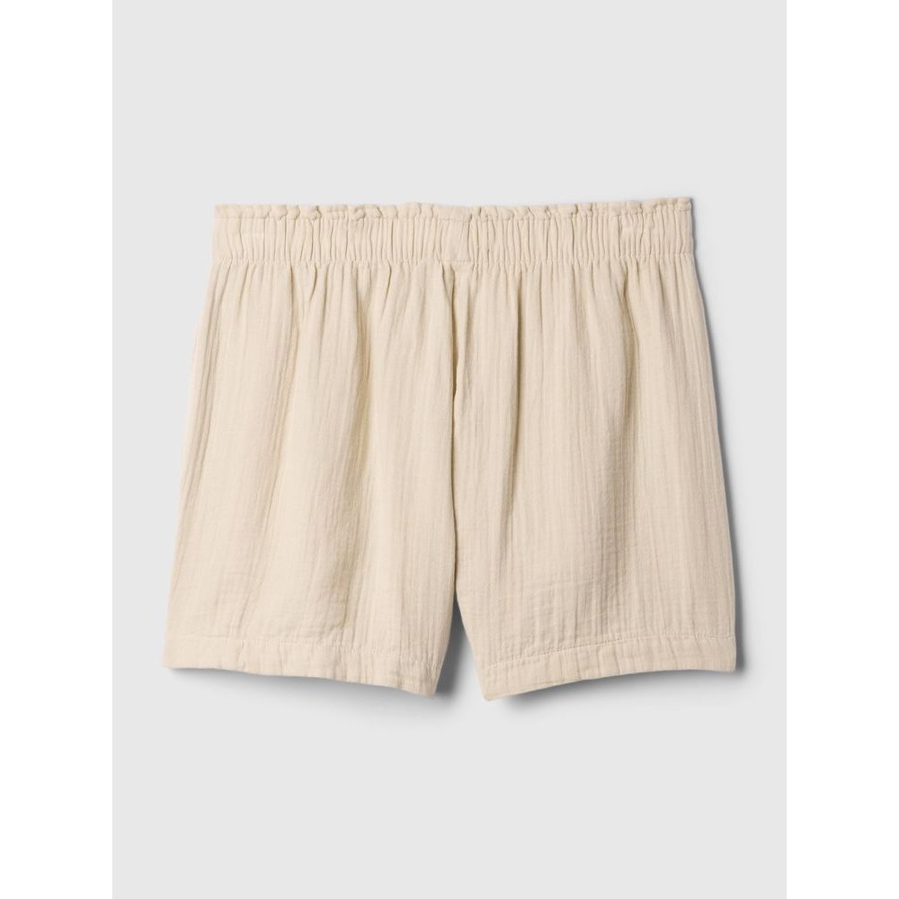 Mušelínové kraťasy Béžová
