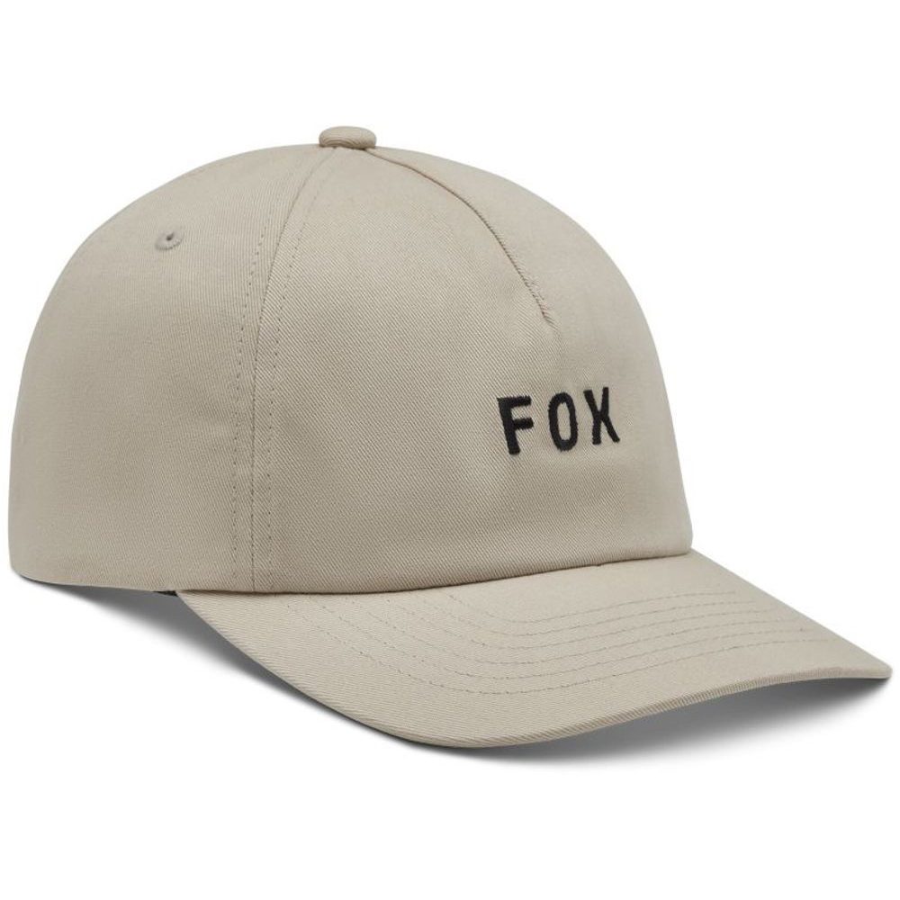 Wordmark Adjustable Hat Cream