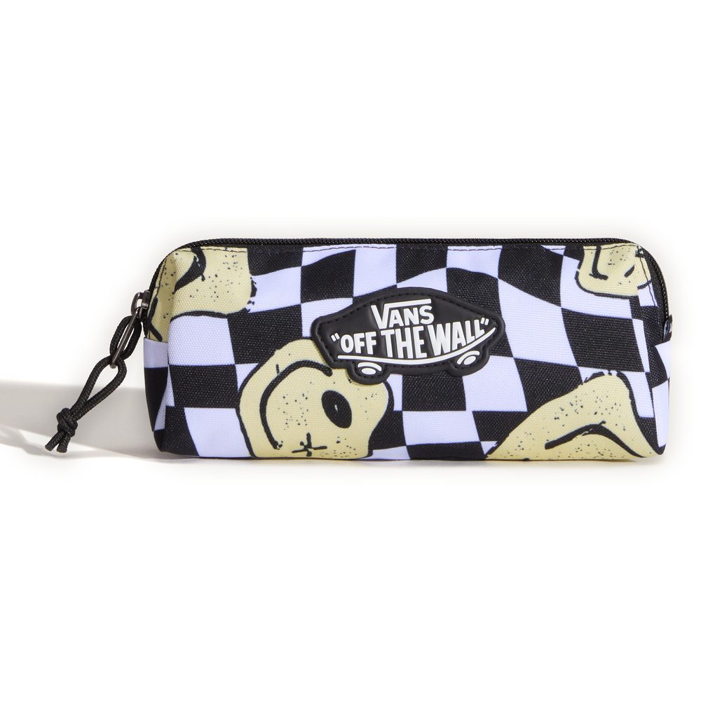 Old Skool Pencil Pouch CHECKERBOARD White/Black