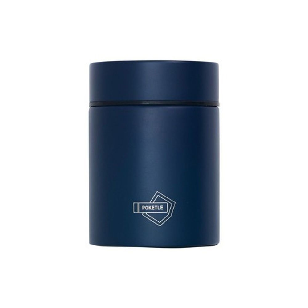 Pocket food thermos POKETLE 160 ml navy