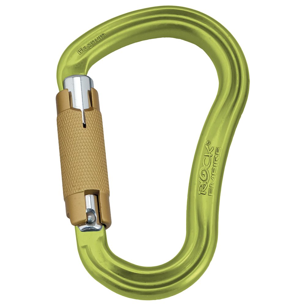 Carabiner HMS Magnum 2T zelená