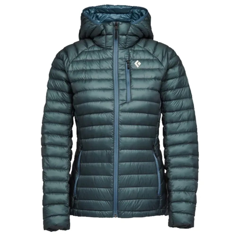 W APPROACH DOWN HOODY, Creek Blue