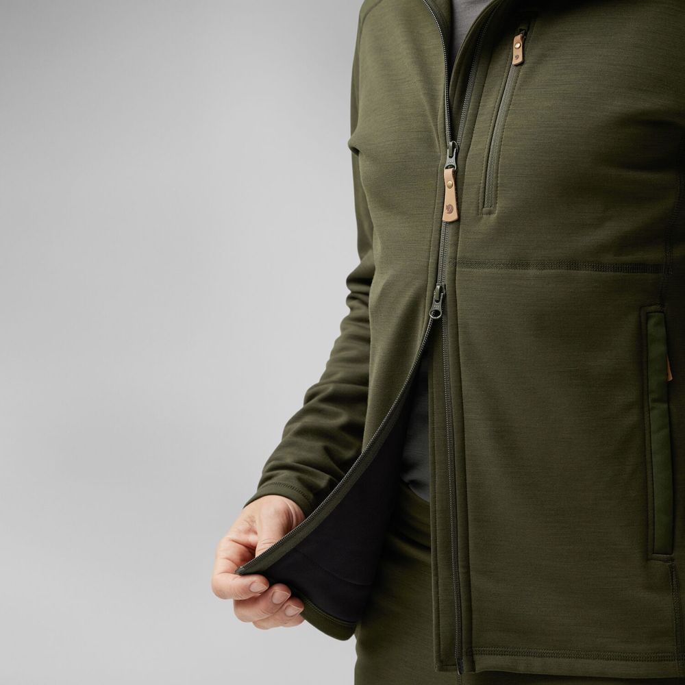 Fjällräven keb fleece hoodie m new arrivals