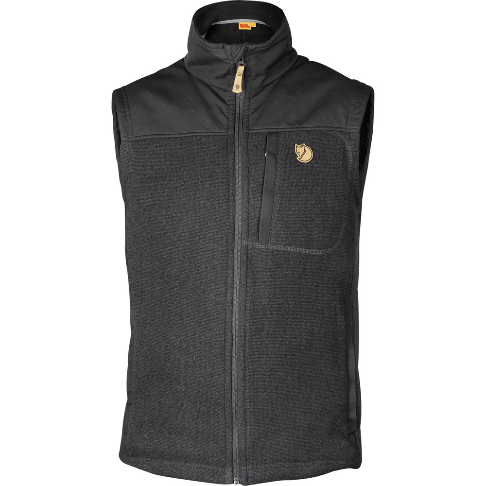 Buck Fleece Vest M, Graphite
