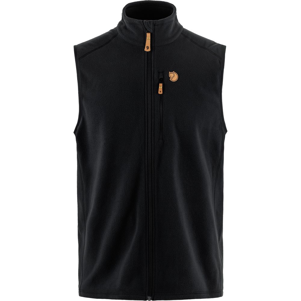 Övik Lite Fleece Vest M Black