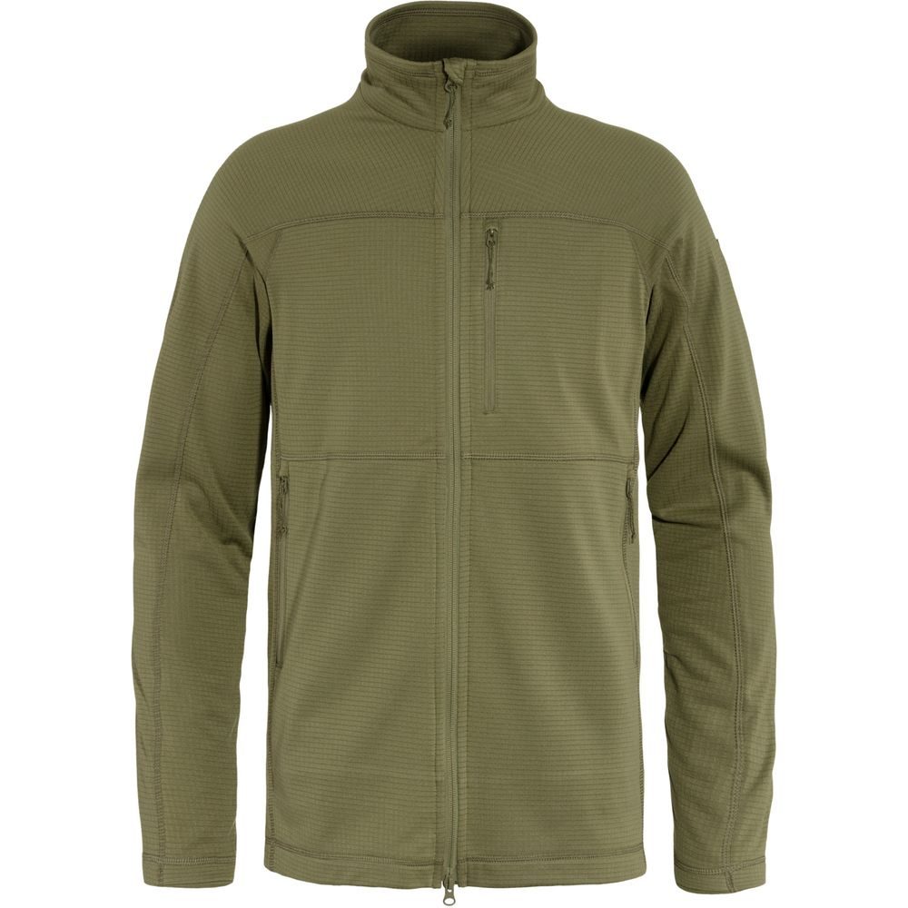 Abisko Lite Fleece Jacket M Green