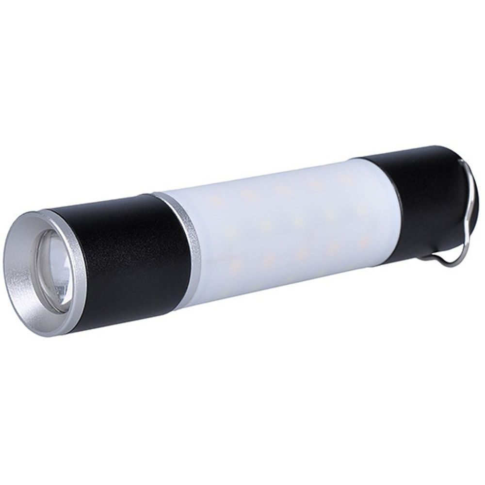 WN43 LED nabíjecí ruční svítilna s kampingovou lucernou, 250lm, power bank, Li-Ion