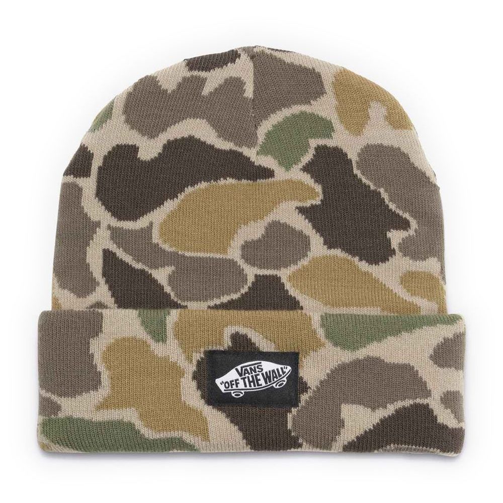 CLASSIC TALL CUFF BEANIE BUNGEE CORD/TURKISHCFEE