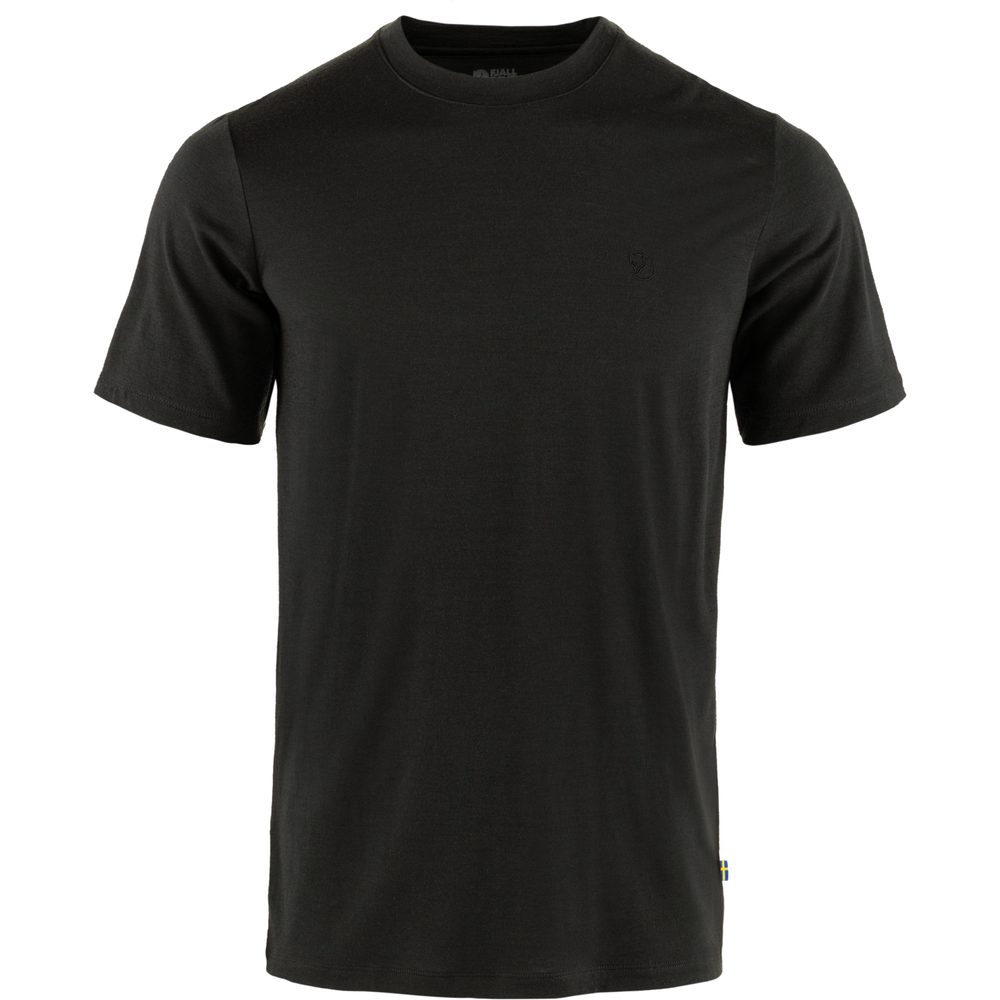 Abisko Wool SS M Black