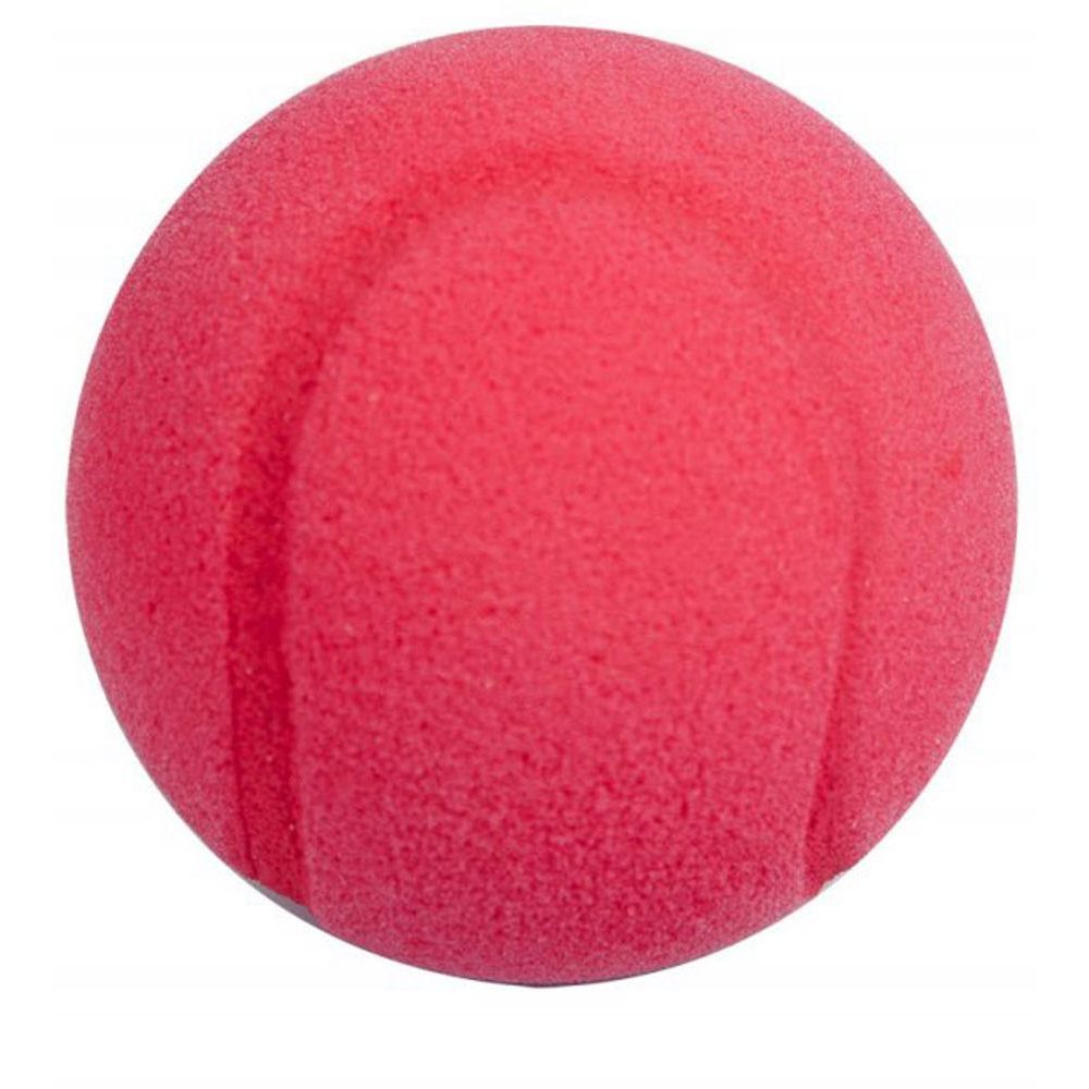 Míček SOFT molitanový s prolisem 7 cm - růžový