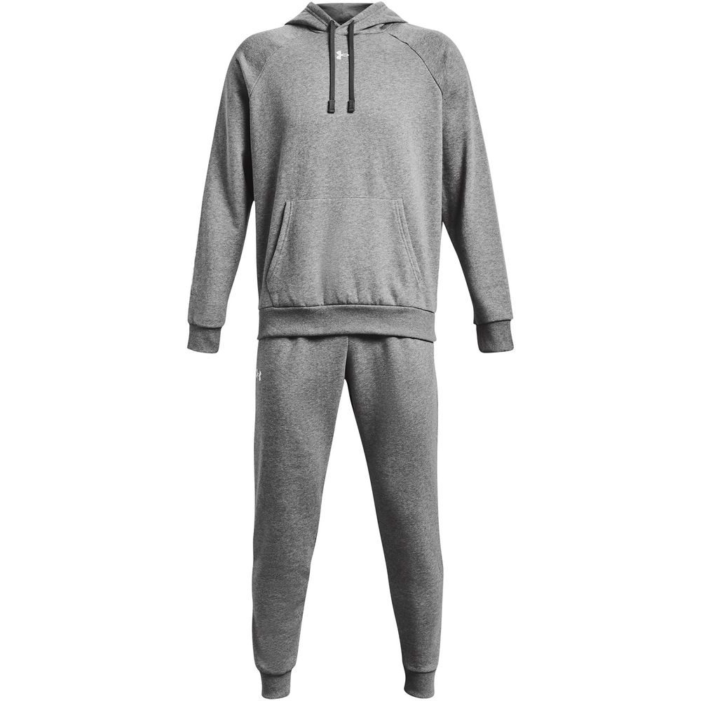 Rival Fleece Suit, Castlerock Light Heather / White