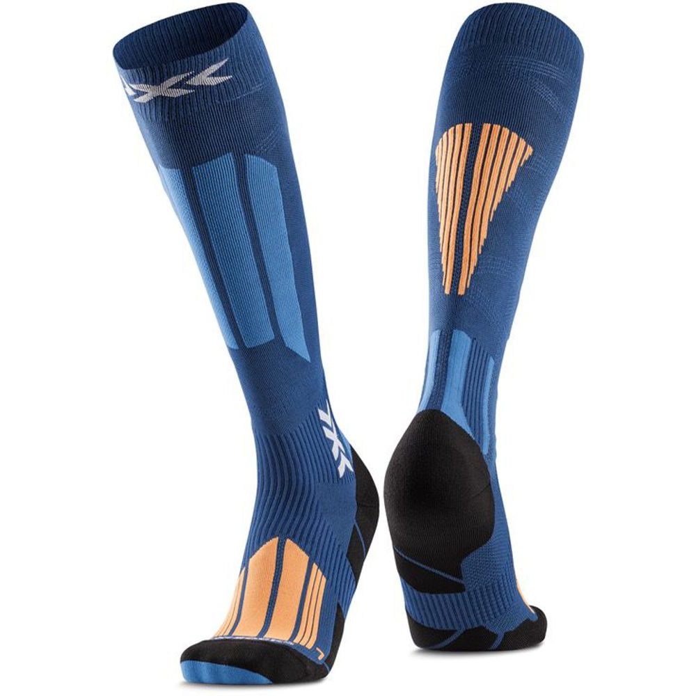 X-SOCKS® SKI TOURING EXPERT OTC MARINE/ORANGE