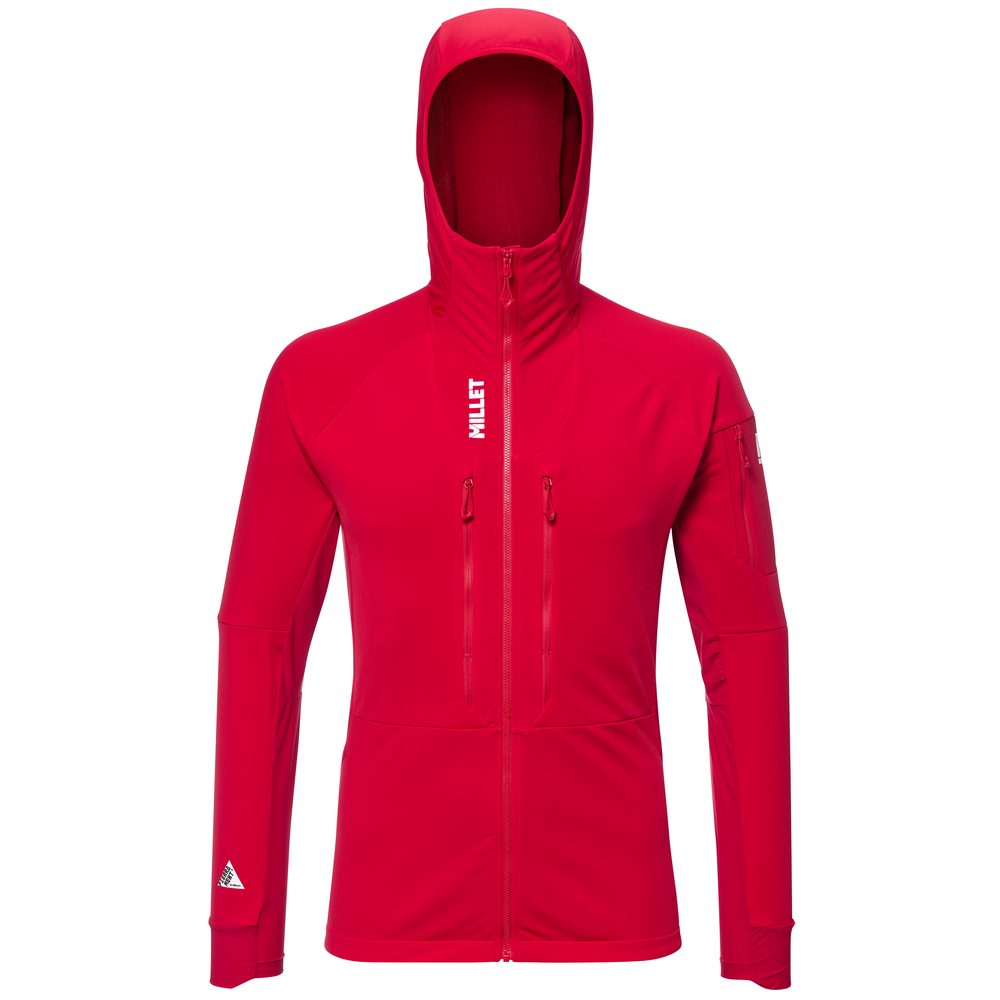 PIERRA MENT HOODIE M ROUGE A14