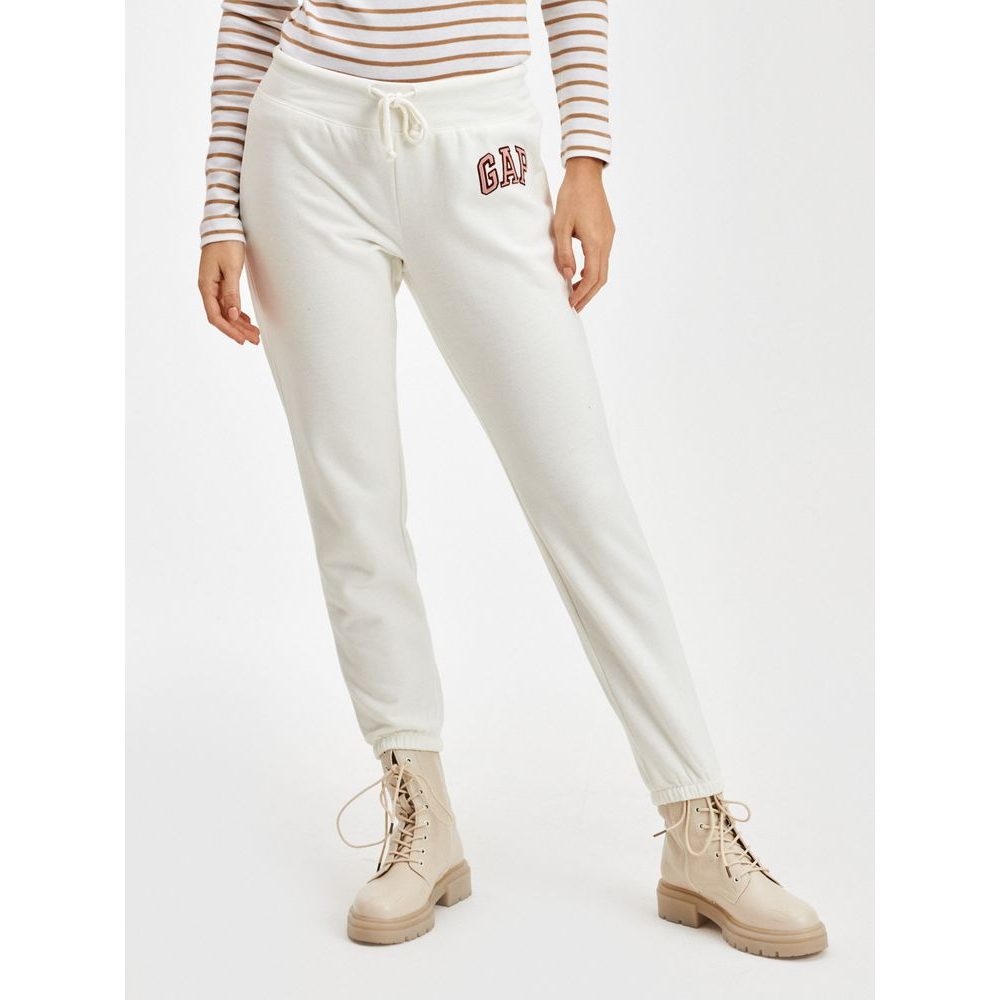 606258-19 Tepláky GAP joggers, Bílá