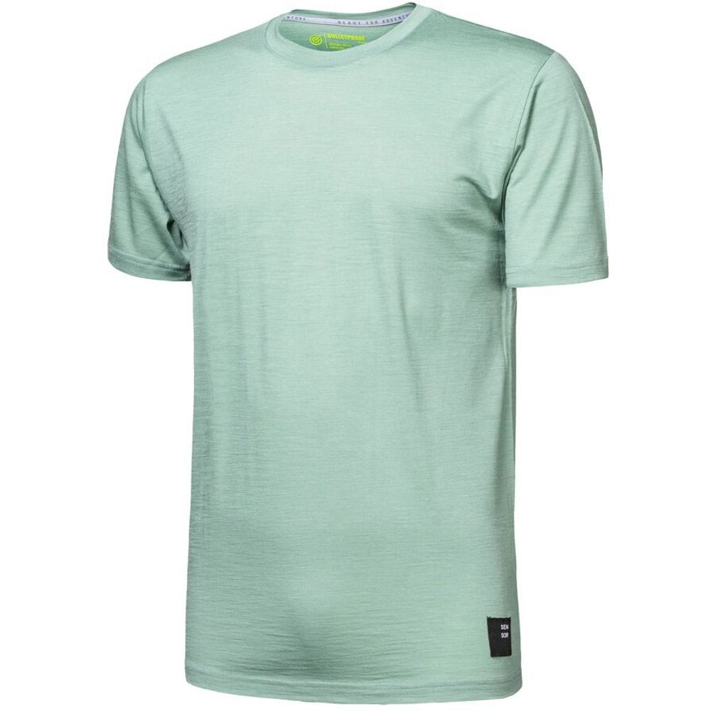 MERINO CORDURA pánské triko kr.rukáv basil green