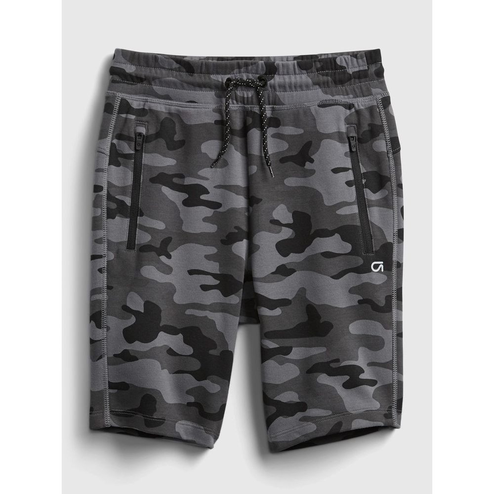 669887-04 Dětské teplákové kraťasy GapFit Šedá