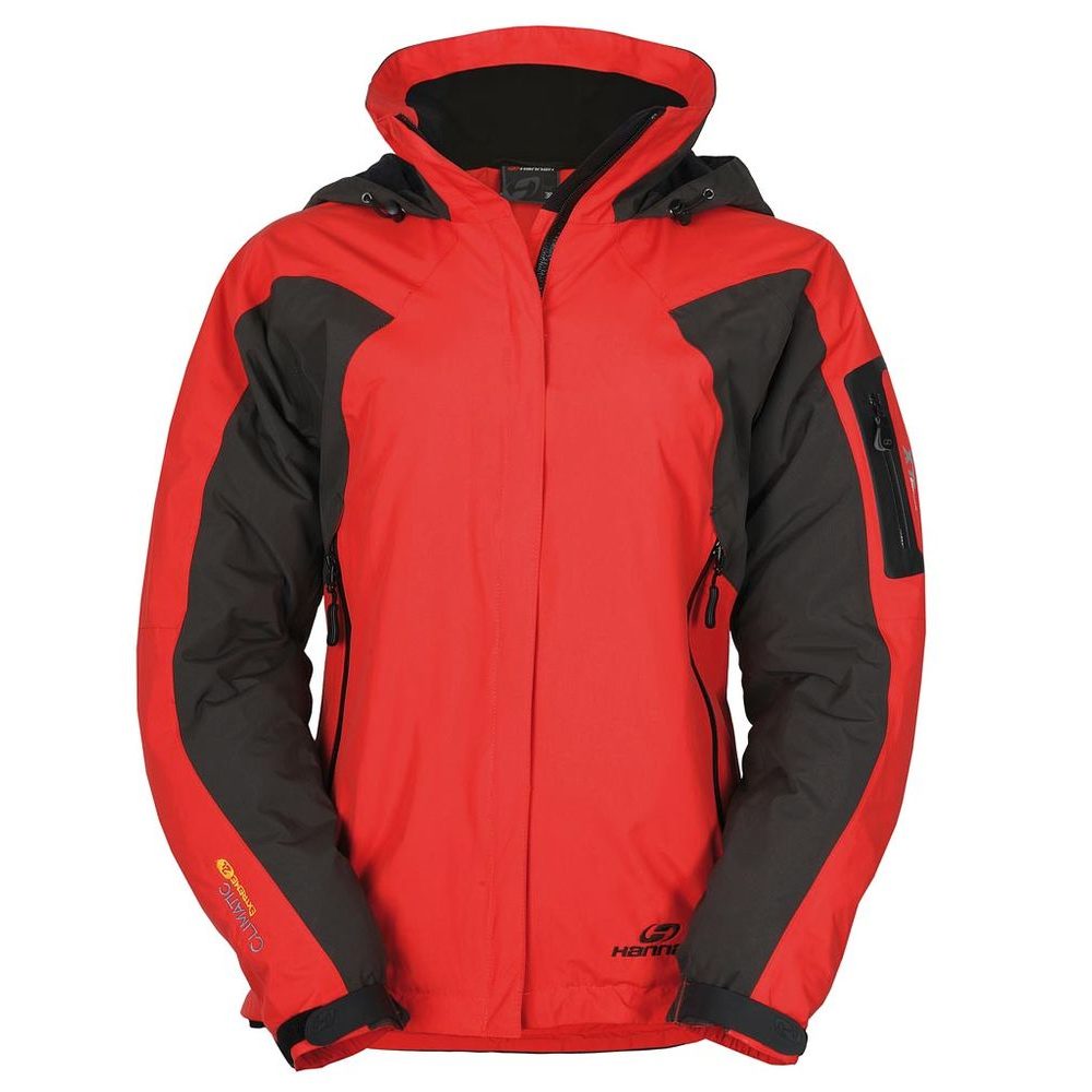 Altamira, fire red/iron grey - dámská bunda