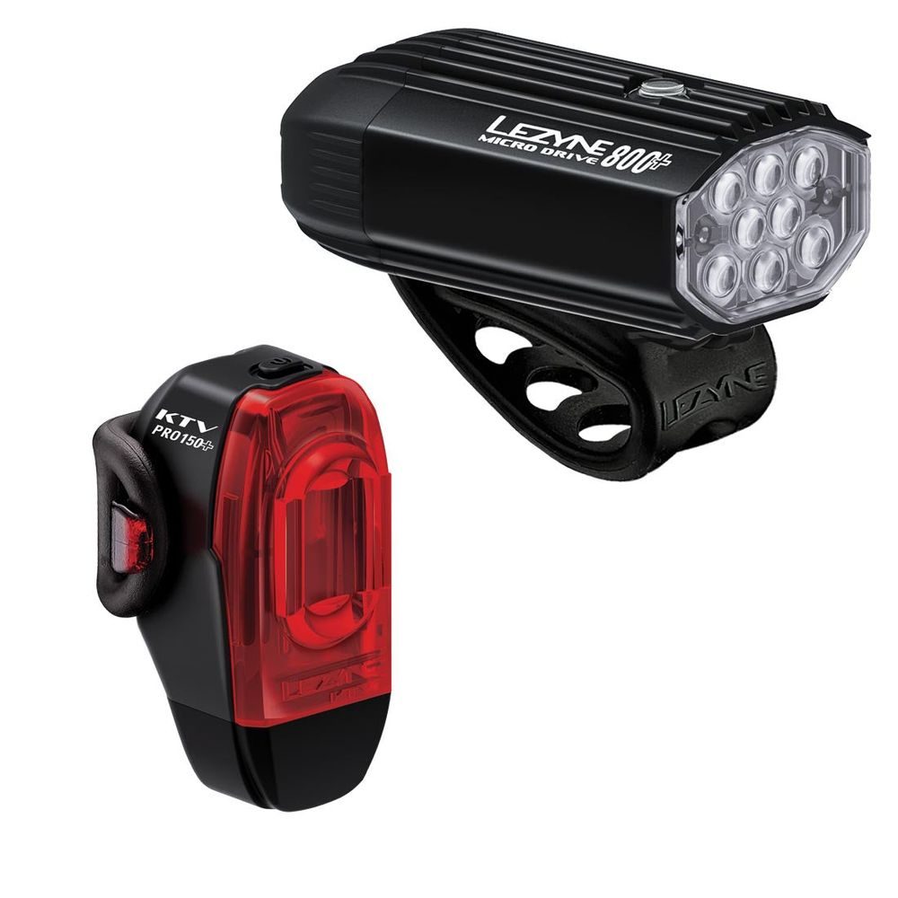 MICRO DRIVE 800+ / KTV DRIVE PRO+ PAIR SATIN BLACK / BLACK