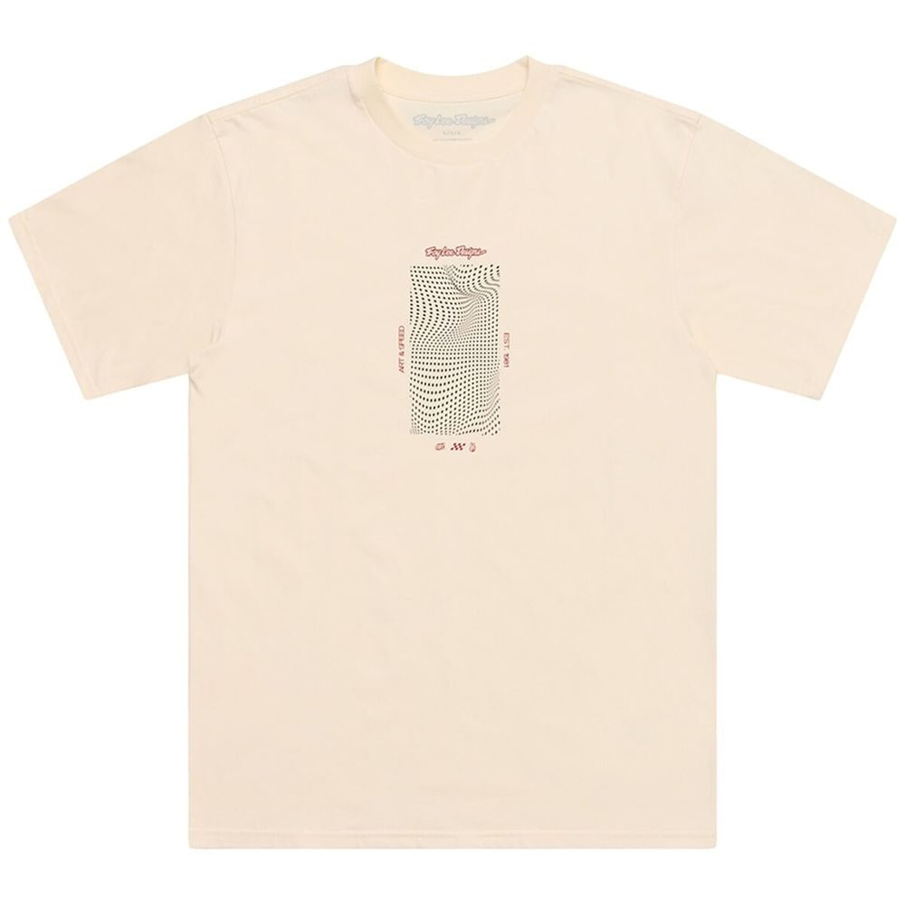 SHORT SLEEVE BOXED OUT VINTAGE WHITE