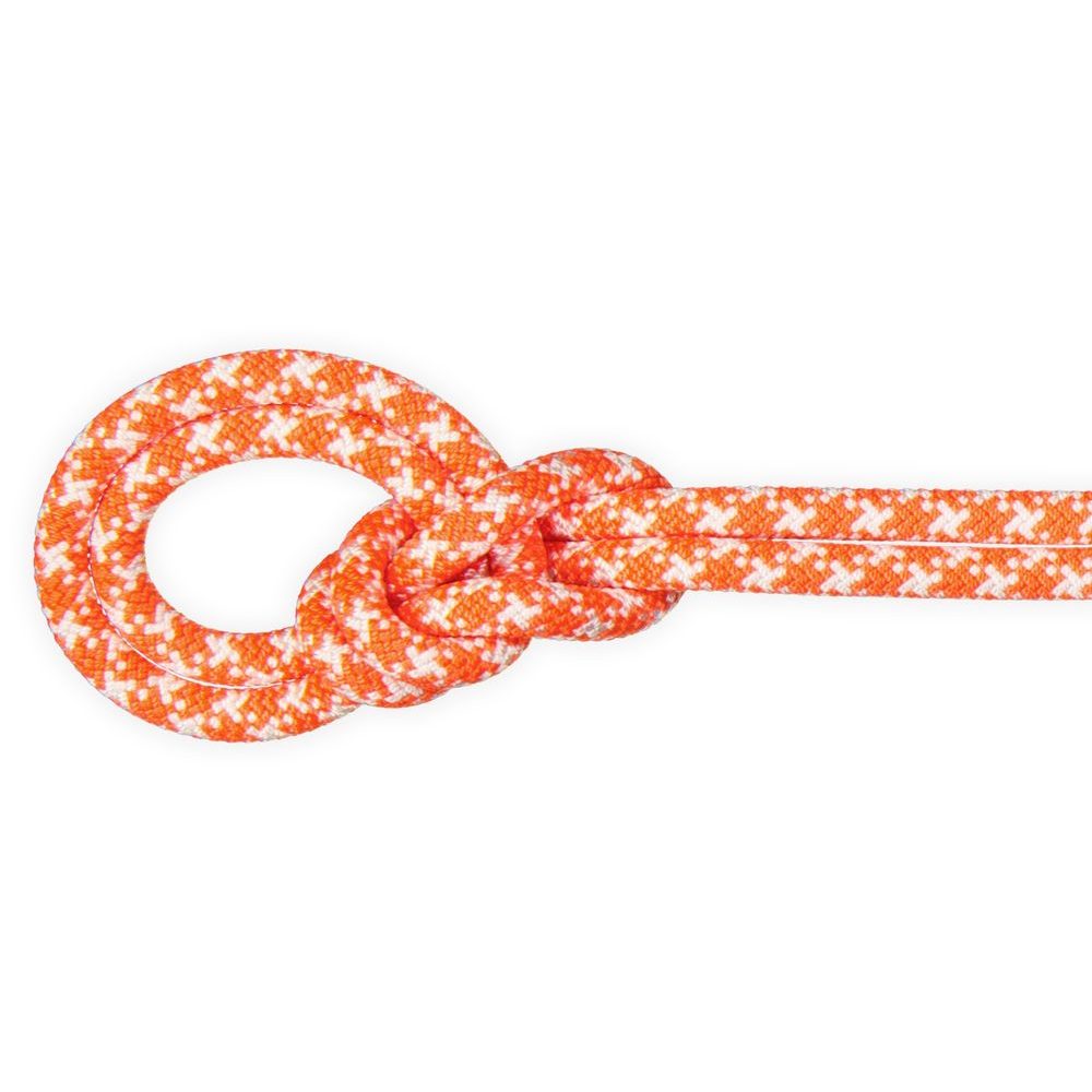 9.5 Crag Classic Rope 60m Vibrant orange-white