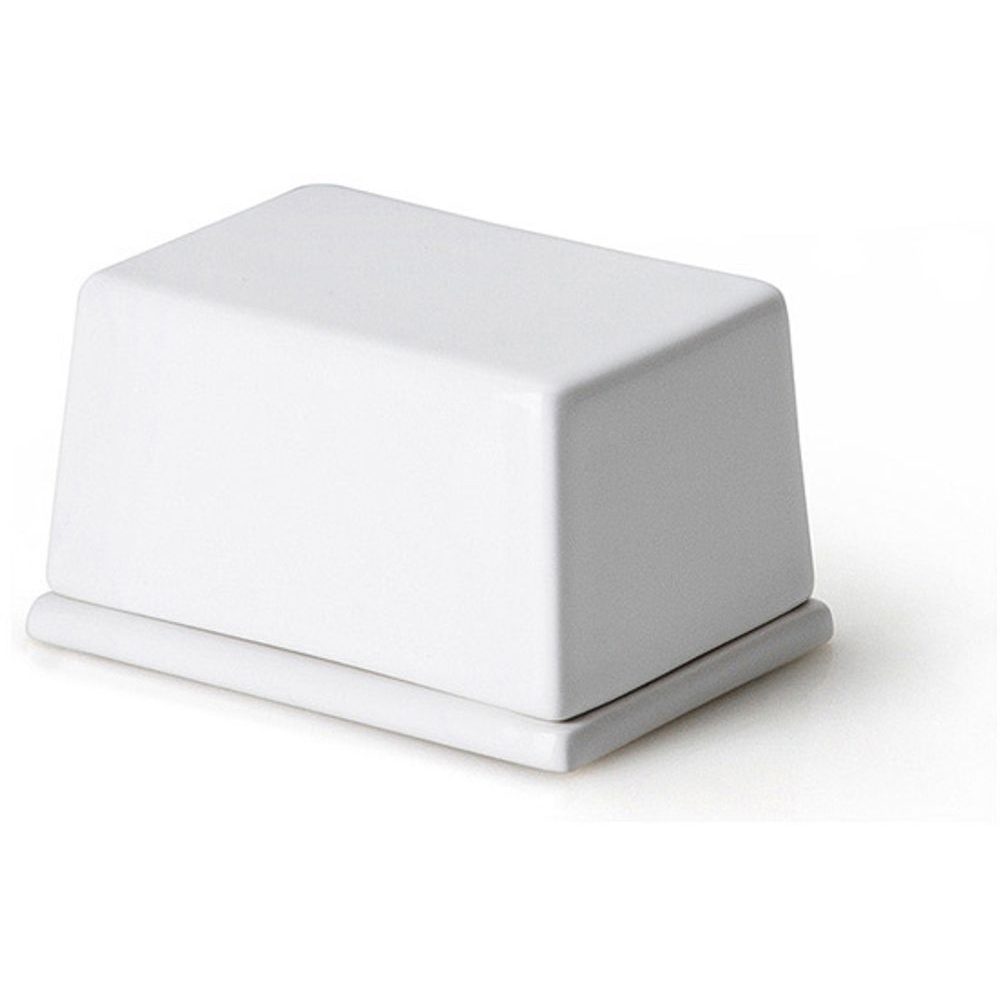 Dóza na máslo 125 g bílá