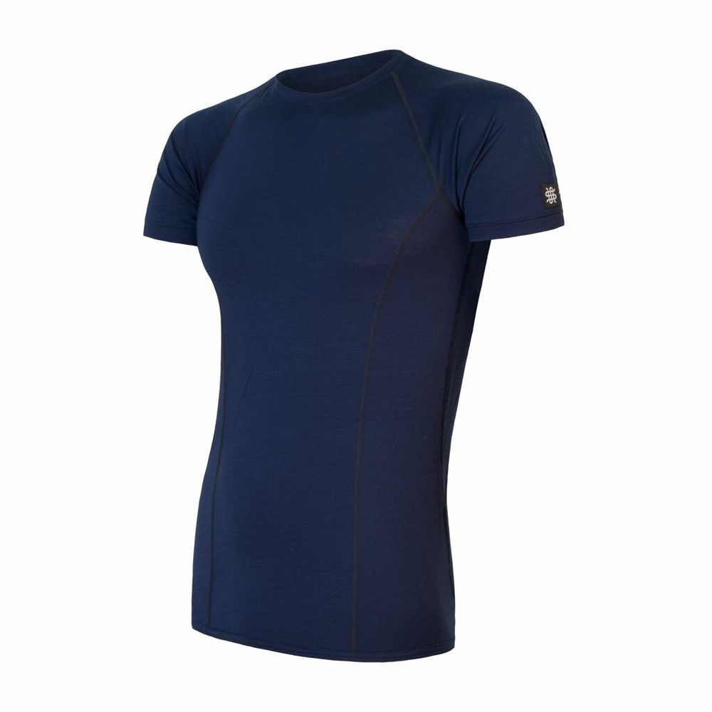 MERINO ACTIVE pánské triko kr.rukáv deep blue