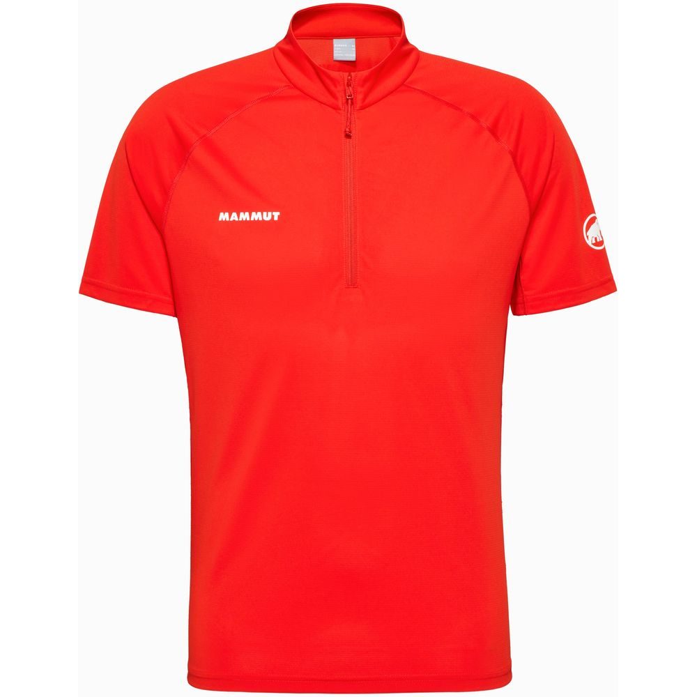 Ducan FL Half Zip T-Shirt Men mammut red