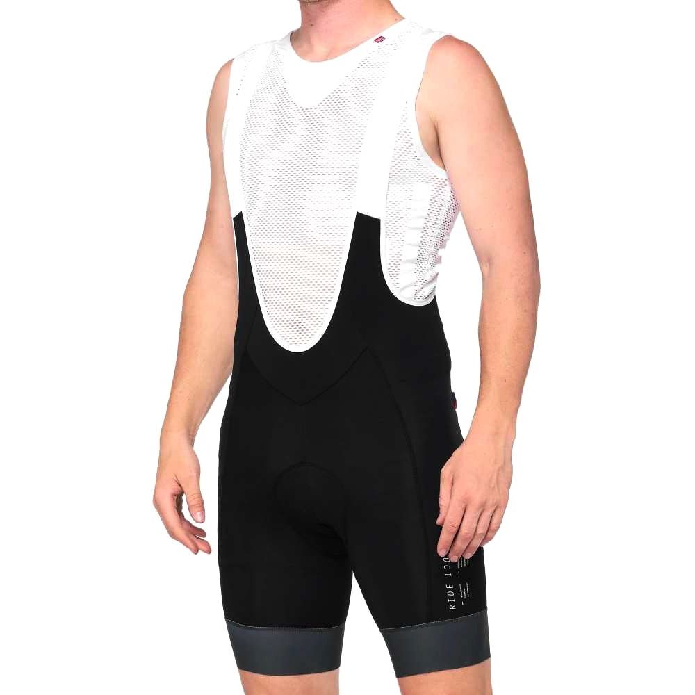 EXCEEDA Bib Shorts Black/Charcoal