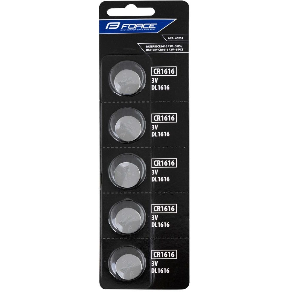 F mincové CR1616 / 3V 1 x 5 ks