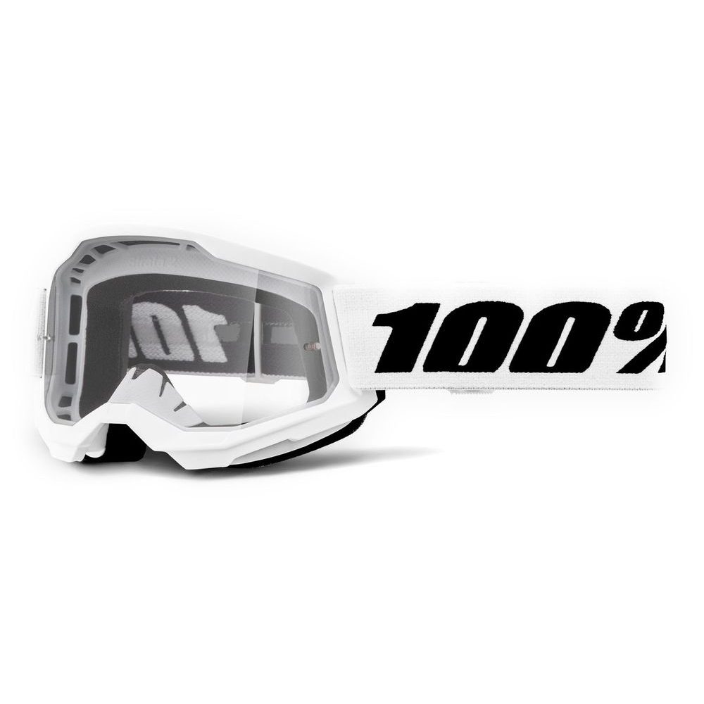 STRATA 2 JUNIOR Goggle White - Clear Lens