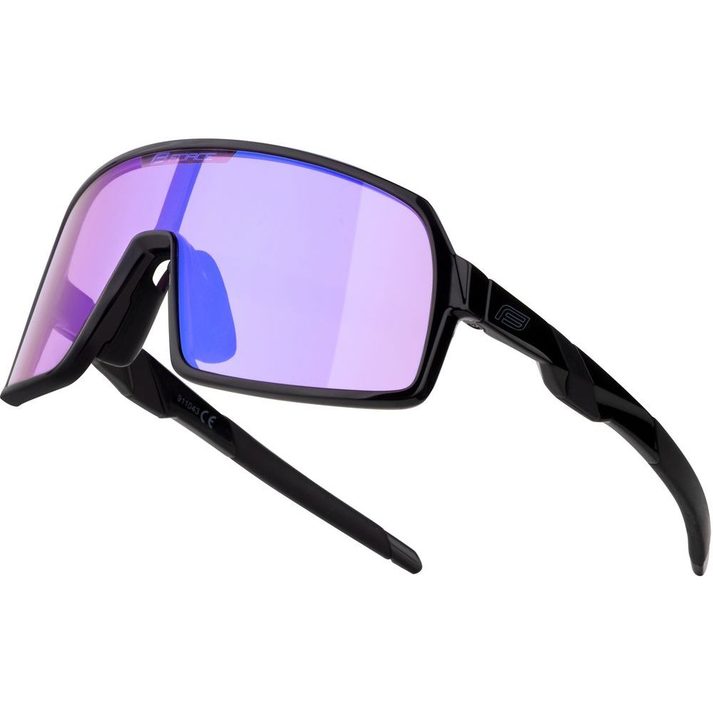 VIBE dětské, černé, fialové sklo