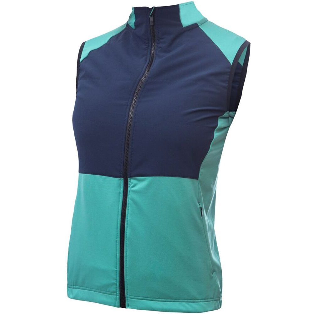 COOLMAX THERMO dámská vesta sea green/deep blue