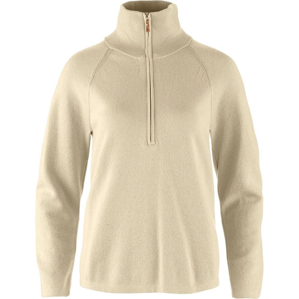 Övik Lite half Zip W Light Beige