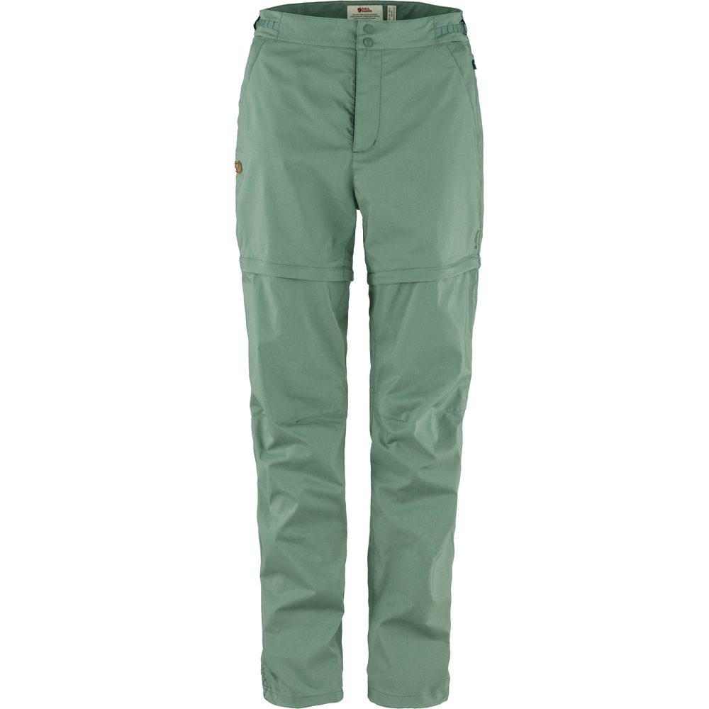 Abisko Hike Zip-off Trs W, Patina Green