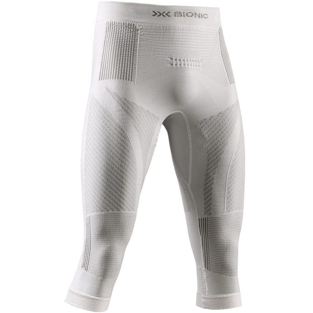 X-BIONIC® ENERGY ACCUMULATOR 4.0 ARMADILLO 3/4 PANTS ARCTIC WHITE/PEARL GREY