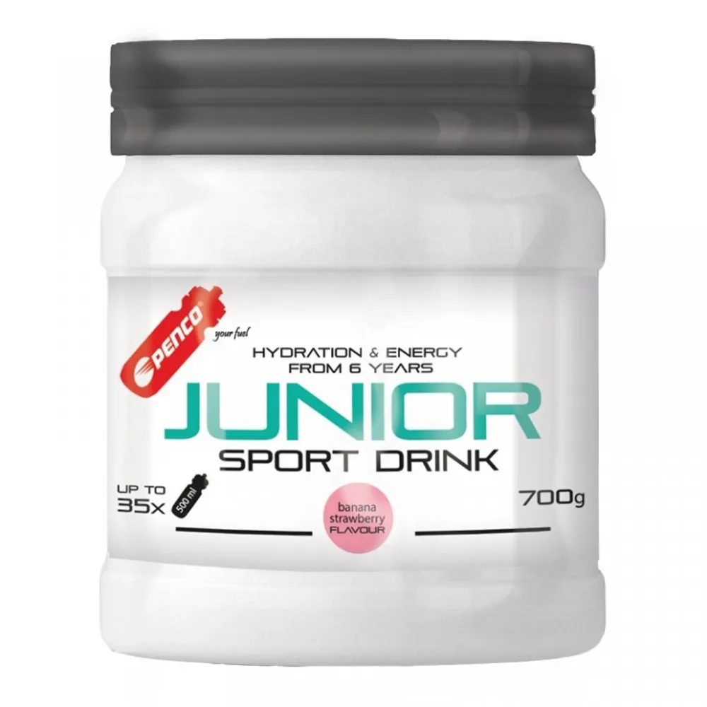 Junior Sport Drink, dóza, 700 g jahoda + banán