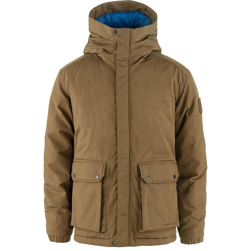 Övik Padded Jacket M Wood Brown