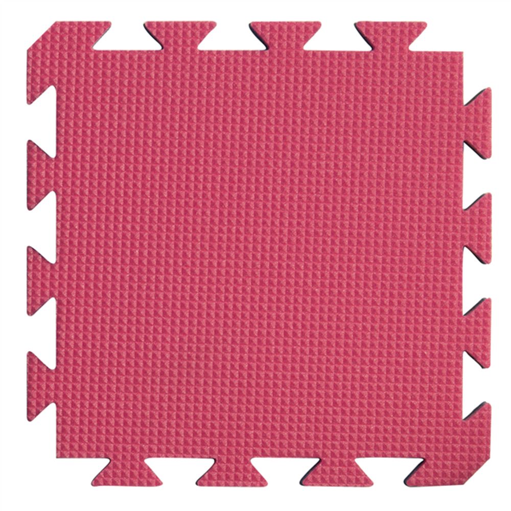 Foam carpet blue/pink 29x29x1,2 cm