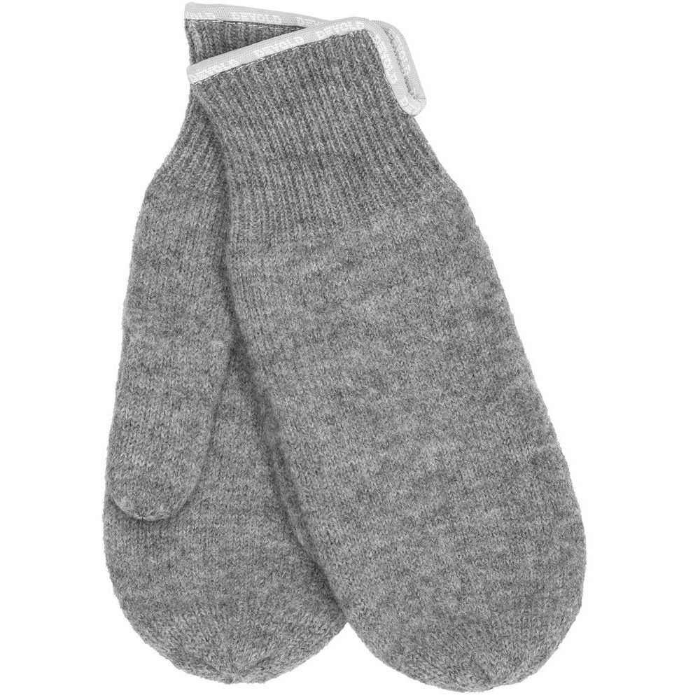 Devold Wool Mitten, Grey Melange