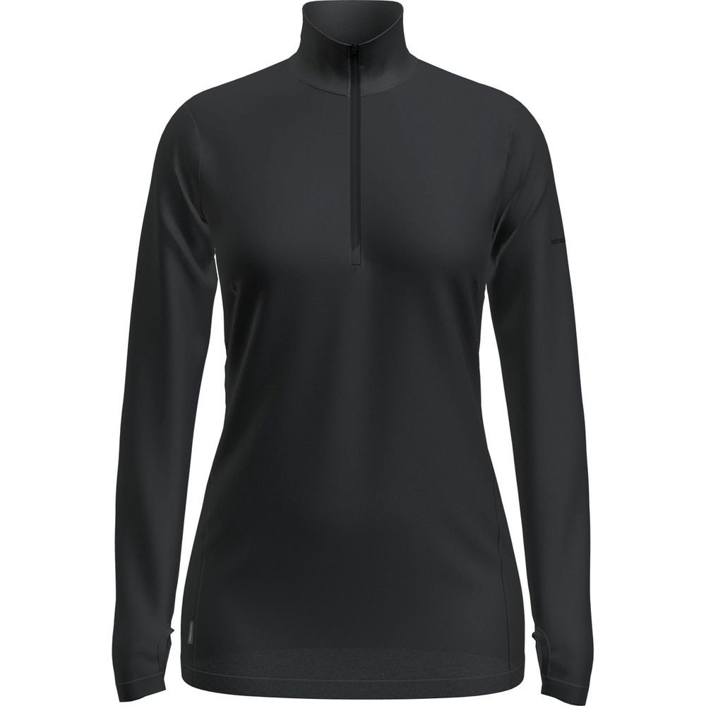 W Mer 300 Original LS Half Zip BLACK